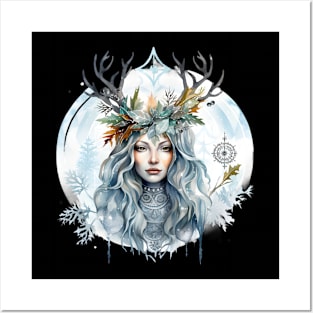 Winter Solstice - Snow Queen 2 Posters and Art